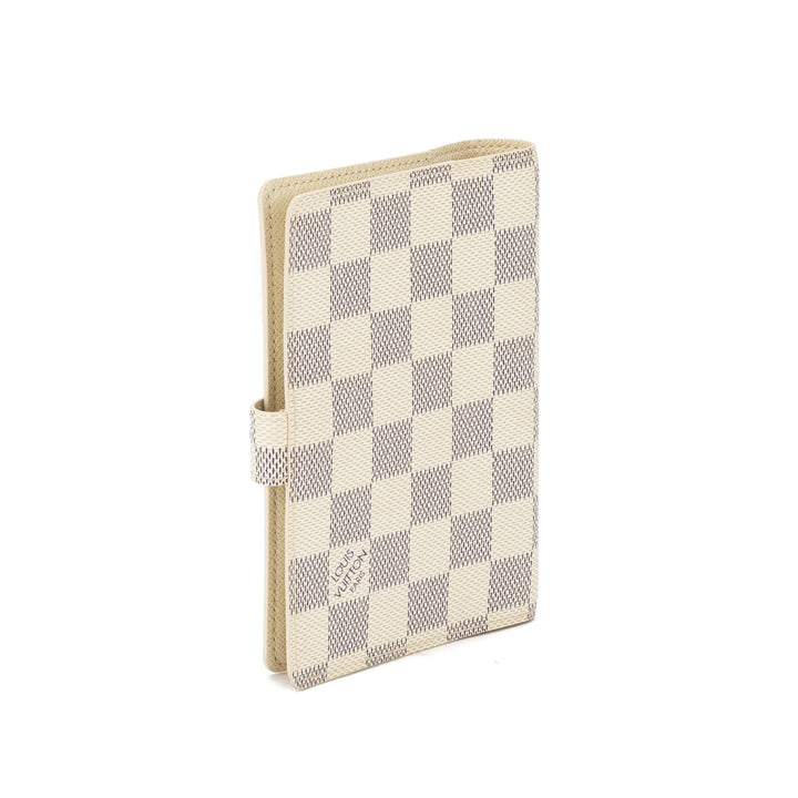 L*V Damier Azur Agenda PM Day Planner Cover (Pre Owned)