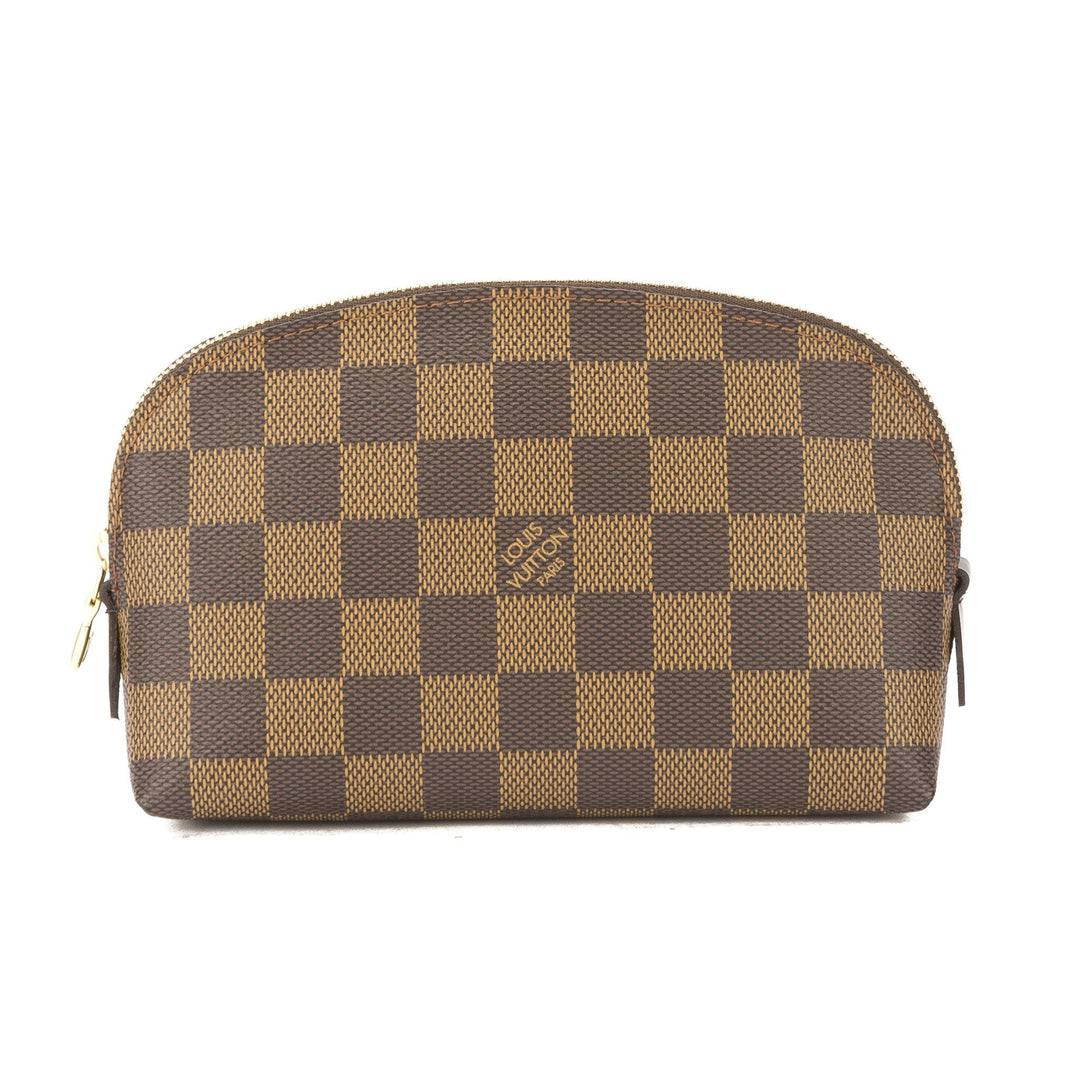 L*V Damier Ebene Pochette cosmetic Pouch (Pre Owned)