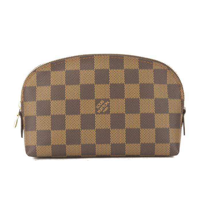 L*V Damier Ebene Pochette cosmetic Pouch (Pre Owned)