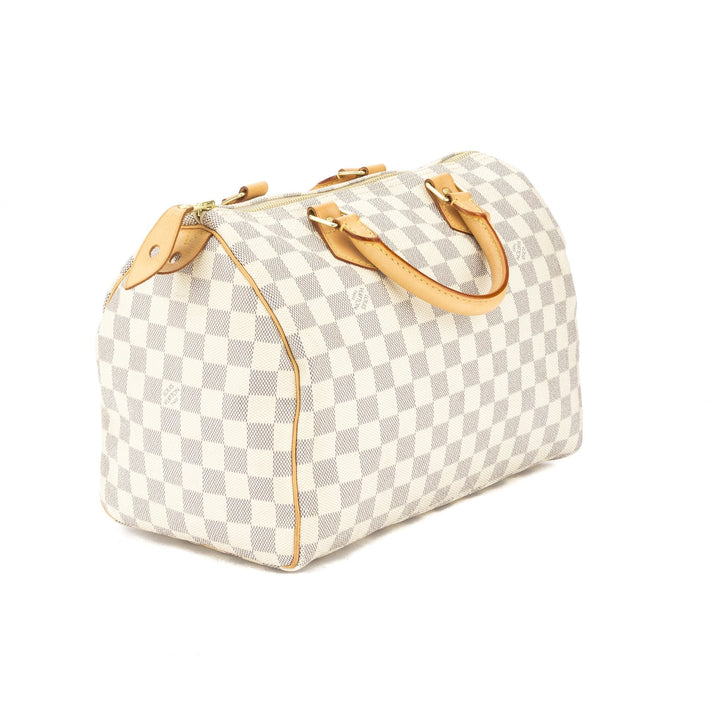 L*V Damier Azur Speedy 30 Bag (Pre Owned)