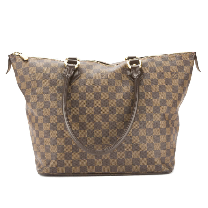 L*V Damier Ebene Saleya MM Bag (Pre Owned)