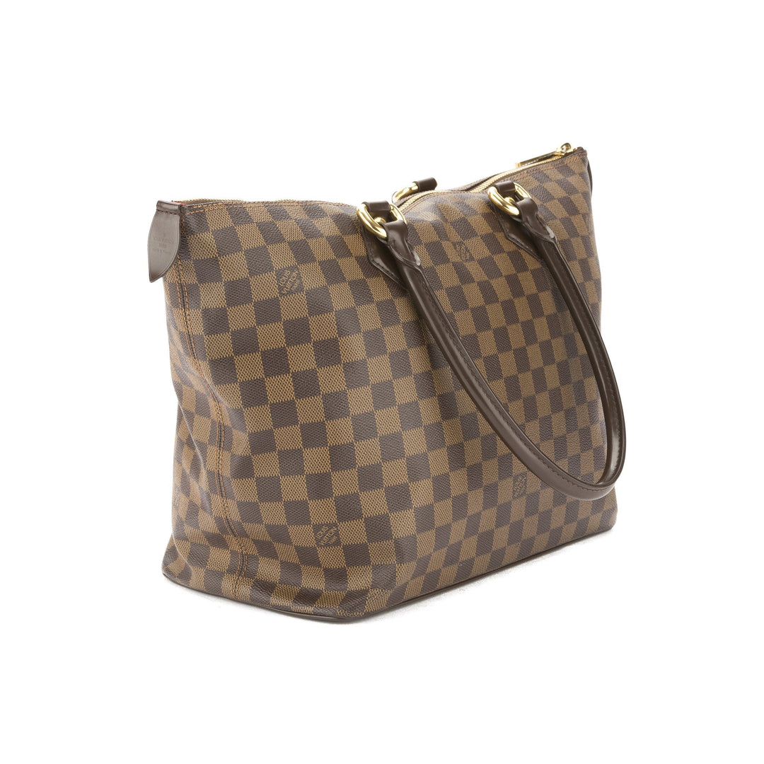 L*V Damier Ebene Saleya MM Bag (Pre Owned)