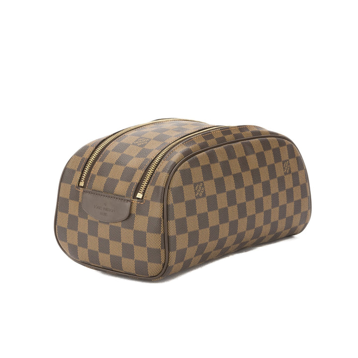 L*V Damier Ebene King Size Toiletry Bag (Pre Owned)