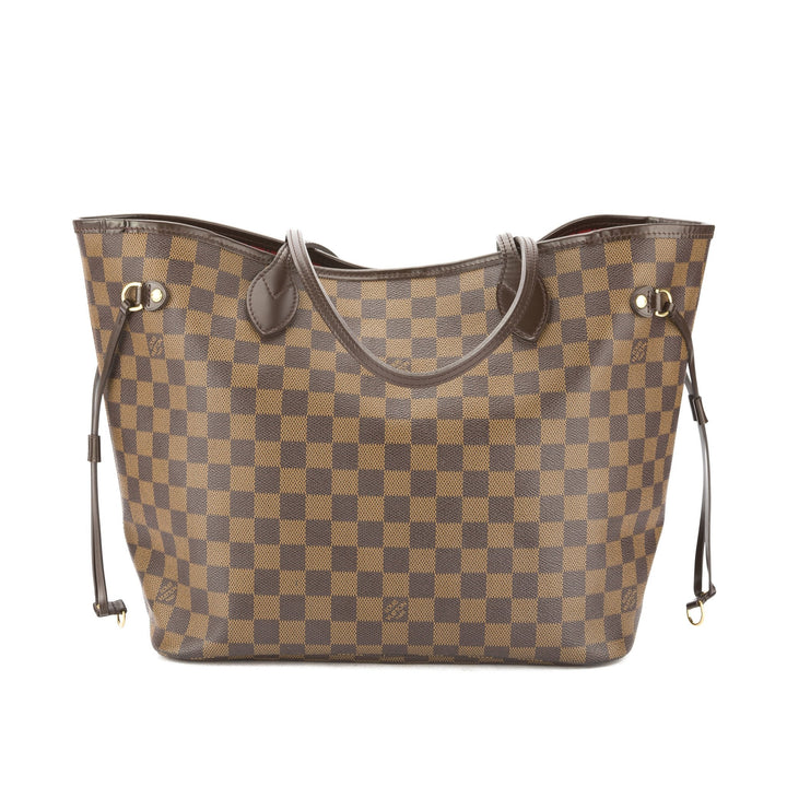 L*V Damier Ebene Neverfull MM Bag (Pre Owned)