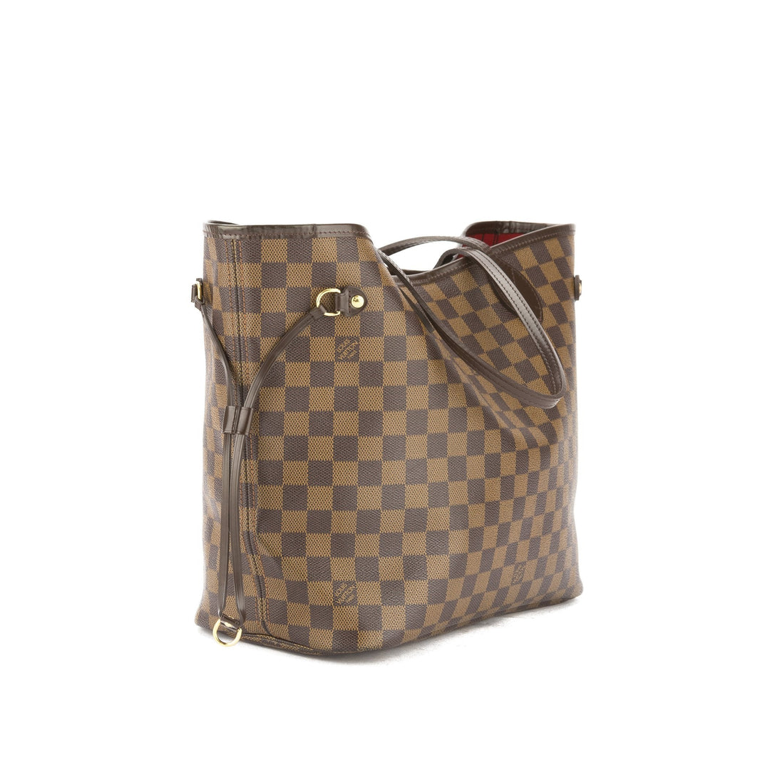 L*V Damier Ebene Neverfull MM Bag (Pre Owned)