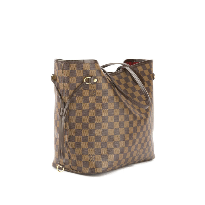L*V Damier Ebene Neverfull MM Bag (Pre Owned)