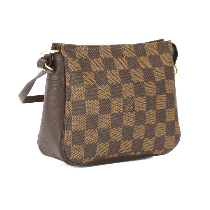 L*V Damier Ebene Trousse Cosmetic Tote Bag (Pre Owned)