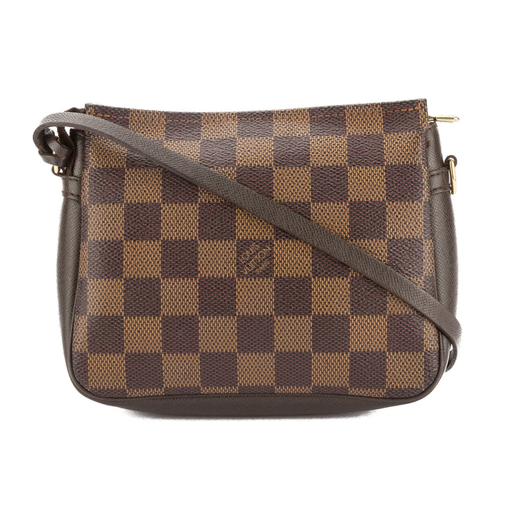 L*V Damier Ebene Trousse Cosmetic Tote Bag (Pre Owned)