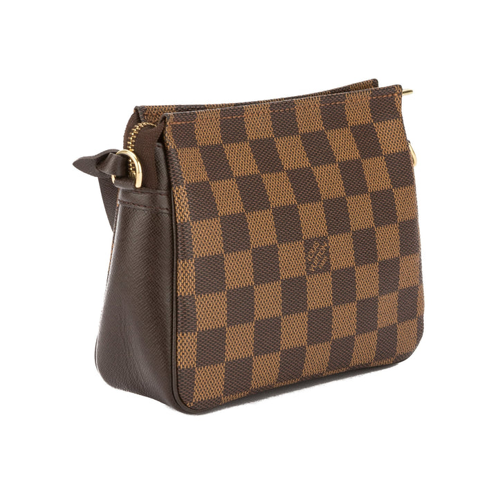 L*V Damier Ebene Trousse Cosmetic Tote Bag (Pre Owned)