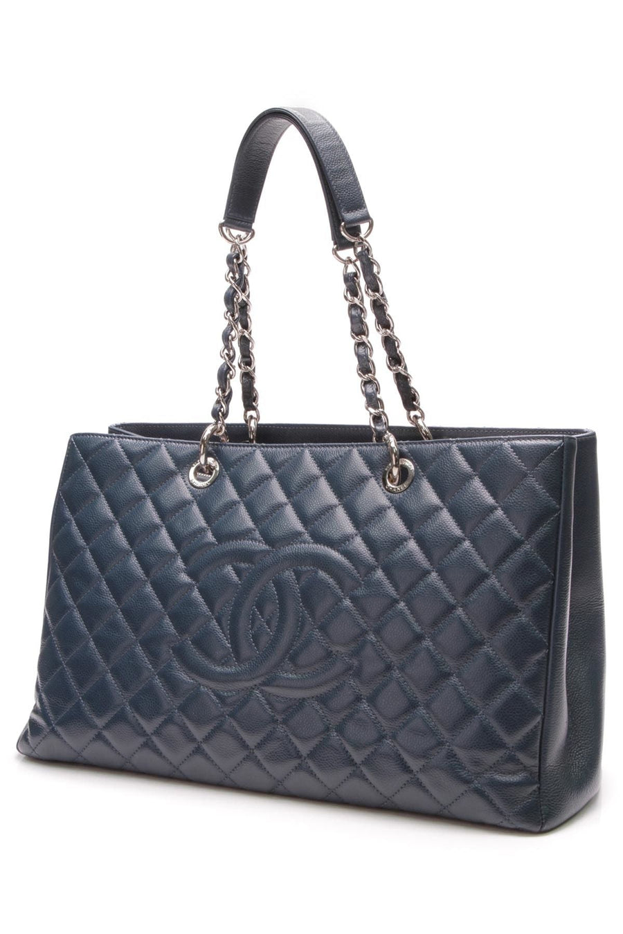 GST Grand Shopping Tote XL Bag - Blue Caviar