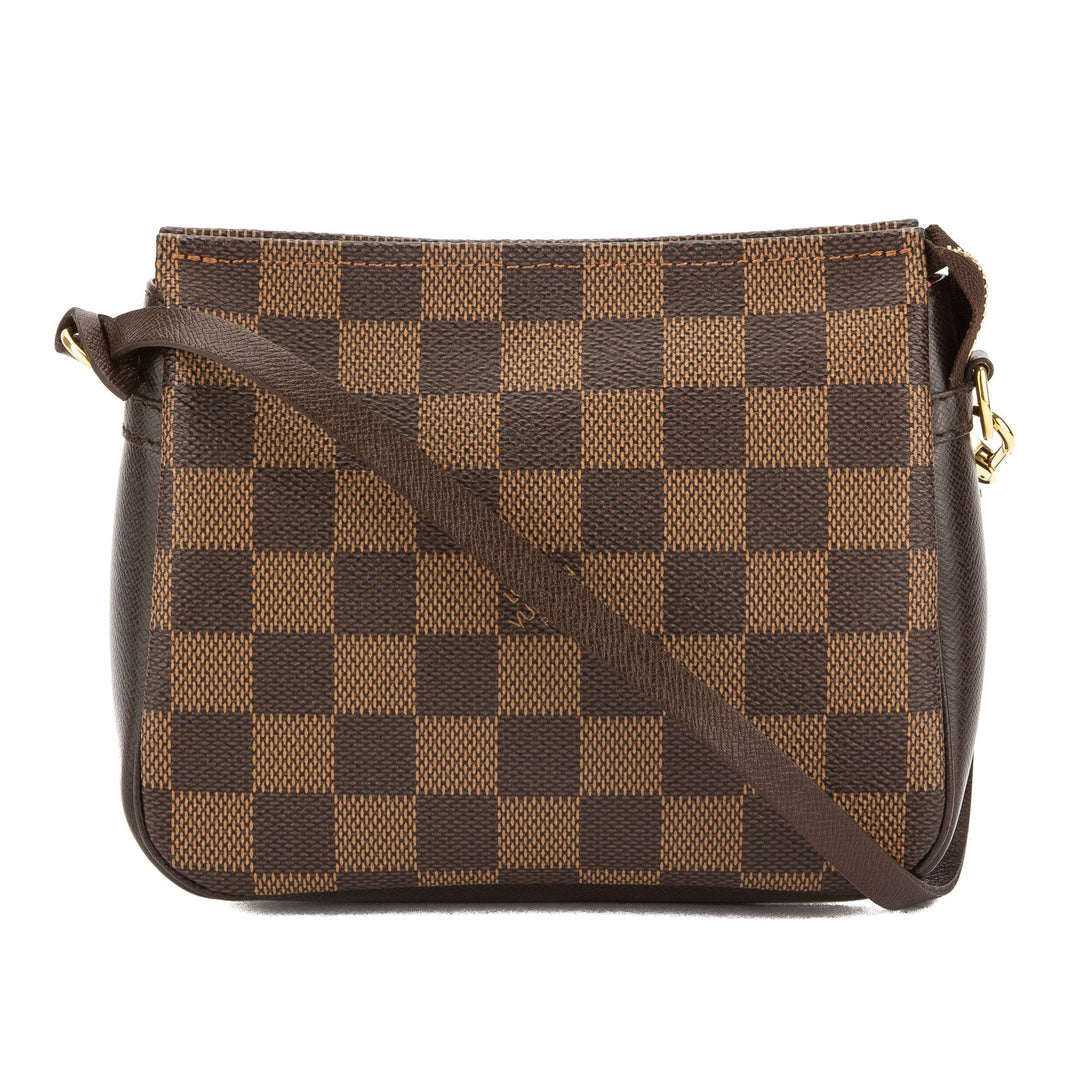 L*V Damier Ebene Trousse Cosmetic Tote Bag (Pre Owned)