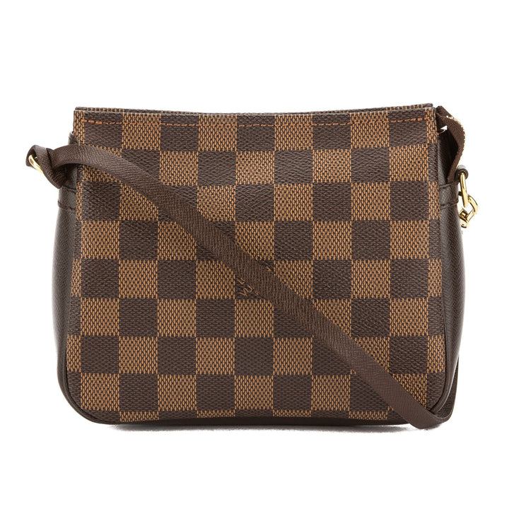 L*V Damier Ebene Trousse Cosmetic Tote Bag (Pre Owned)