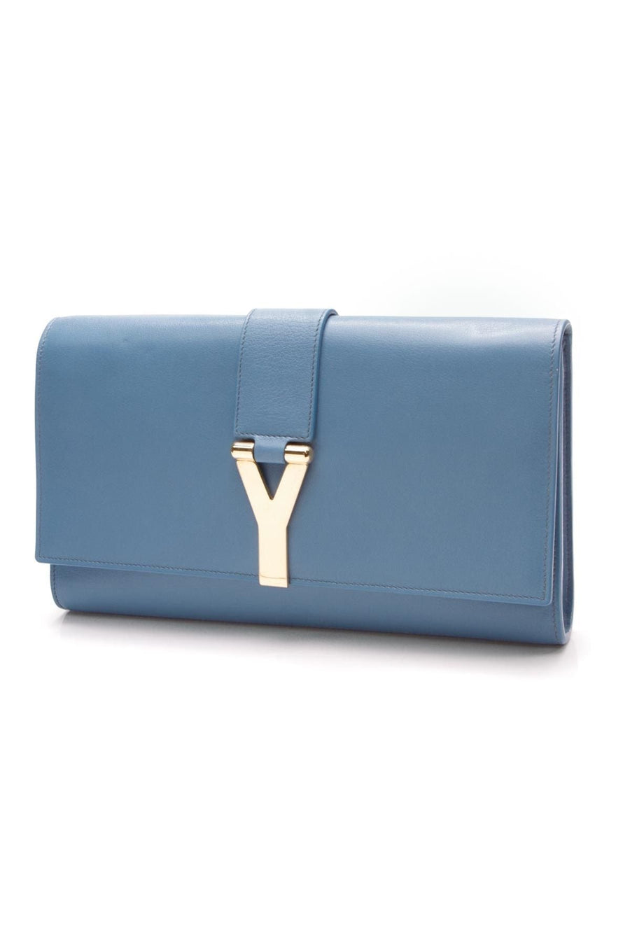 Ligne Y Clutch Bag - Light Blue