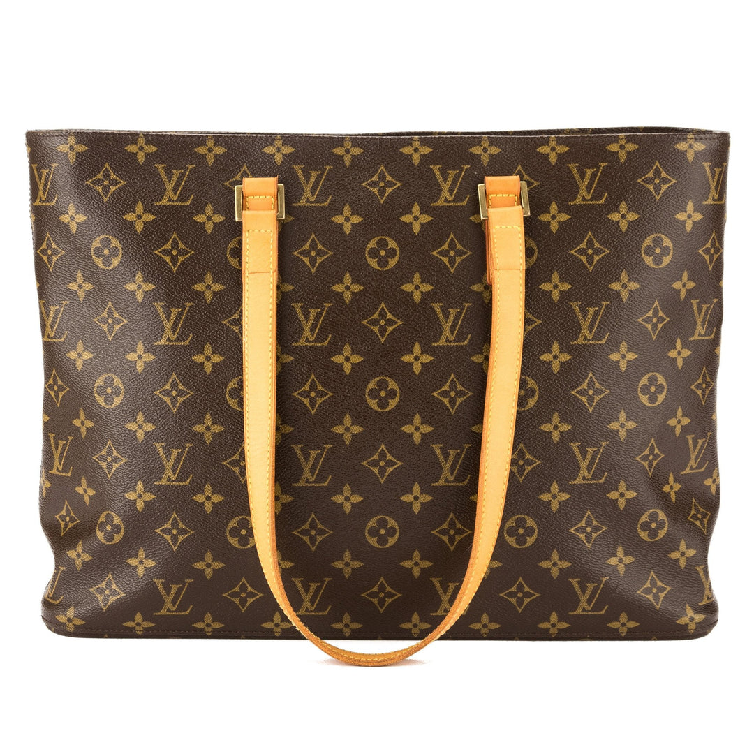 L*V Monogram Canvas Luco Tote Bag (Pre Owned)