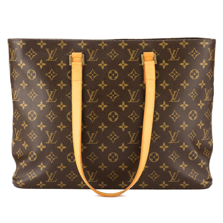 L*V Monogram Canvas Luco Tote Bag (Pre Owned)