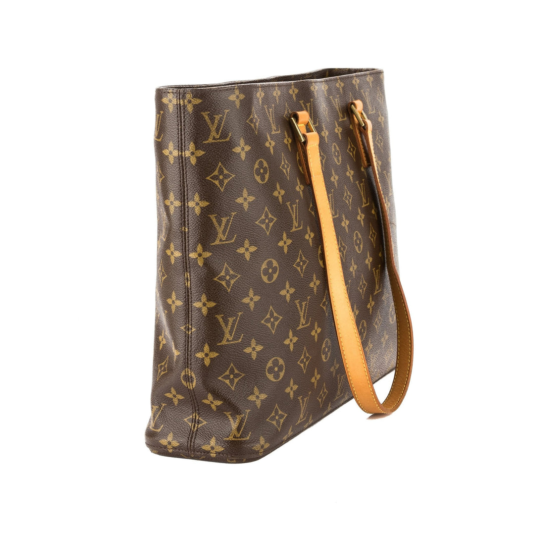 L*V Monogram Canvas Luco Tote Bag (Pre Owned)