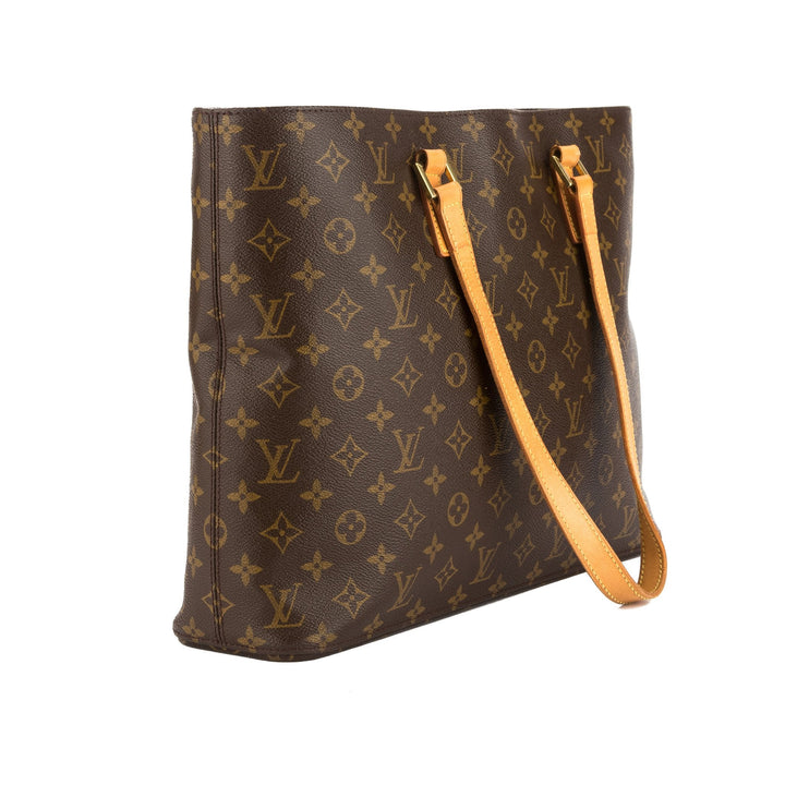 L*V Monogram Canvas Luco Tote Bag (Pre Owned)