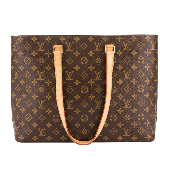 L*V Monogram Canvas Luco Tote Bag (Pre Owned)