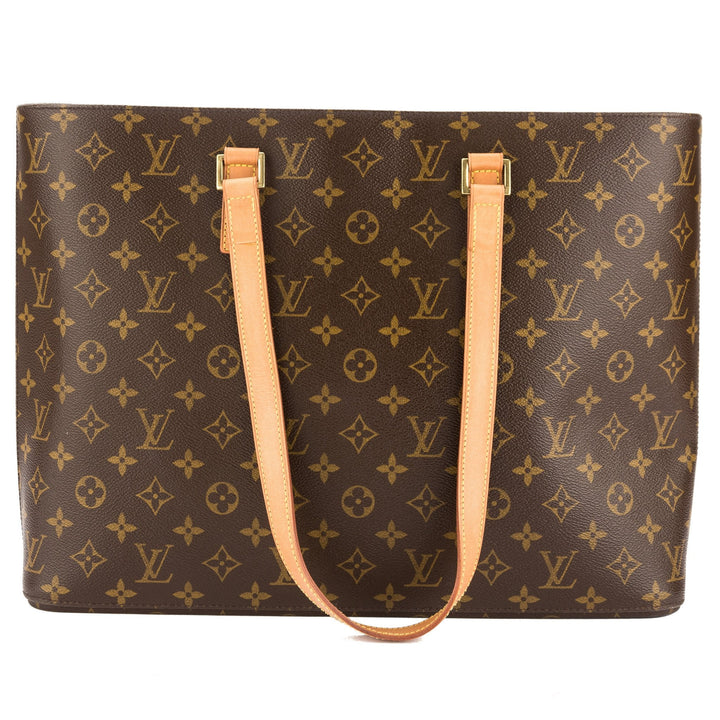 L*V Monogram Canvas Luco Tote Bag (Pre Owned)
