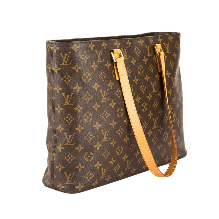 L*V Monogram Canvas Luco Tote Bag (Pre Owned)