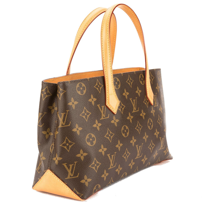 L*V Monogram Canvas Wilshire PM Tote Bag (Pre Owned)