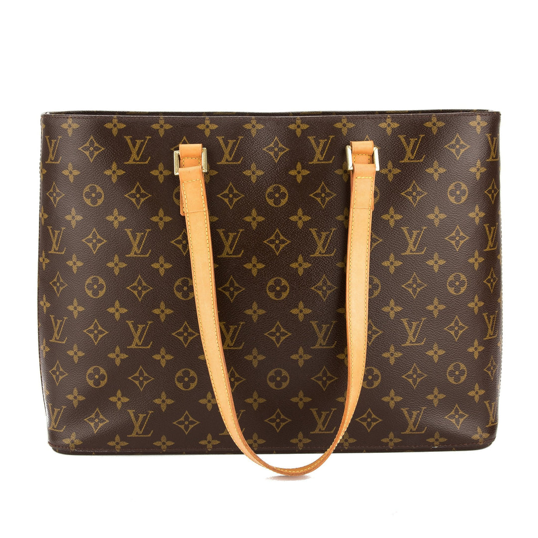 L*V Monogram Canvas Luco Tote Bag (Pre Owned)