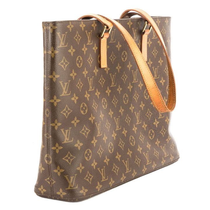 L*V Monogram Canvas Luco Tote Bag (Pre Owned)