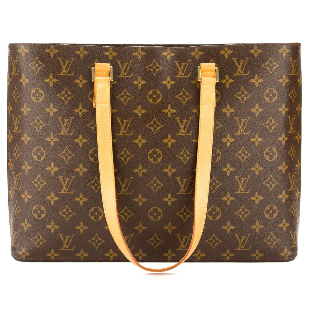 L*V Monogram Canvas Luco Tote Bag (Pre Owned)