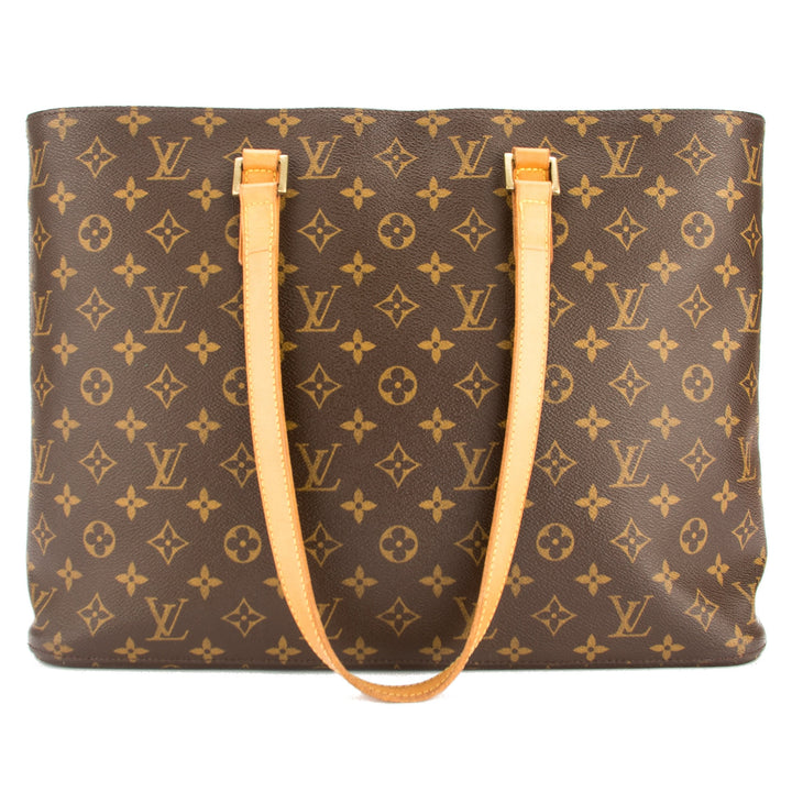 L*V Monogram Canvas Luco Tote Bag (Pre Owned)
