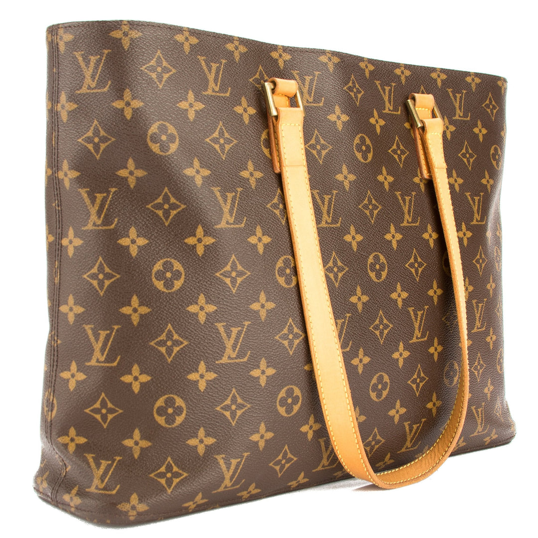 L*V Monogram Canvas Luco Tote Bag (Pre Owned)