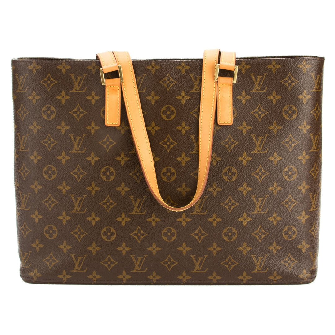 L*V Monogram Canvas Luco Tote Bag (Pre Owned)