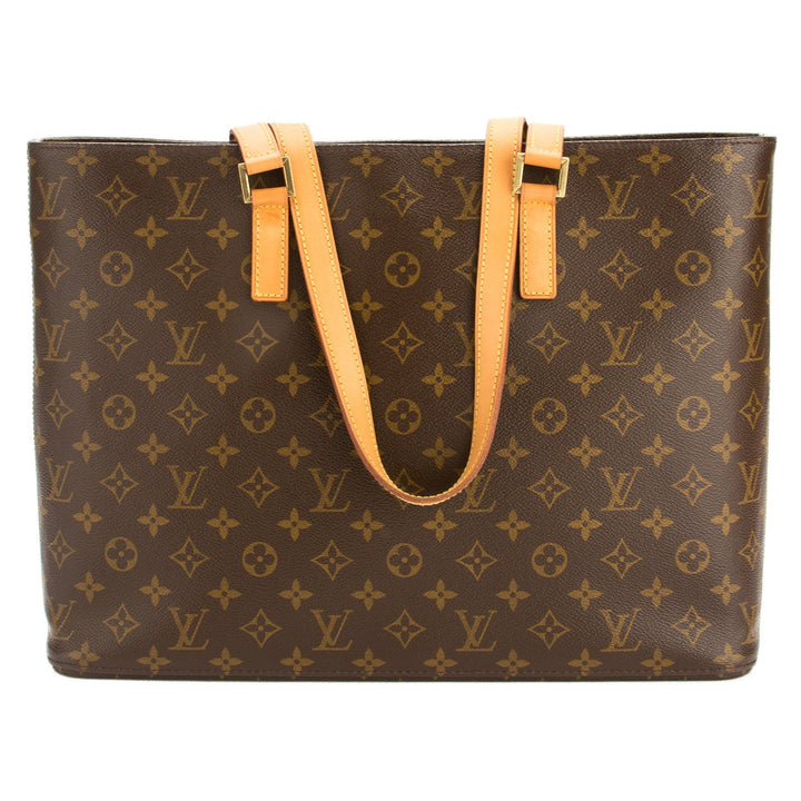 L*V Monogram Canvas Luco Tote Bag (Pre Owned)