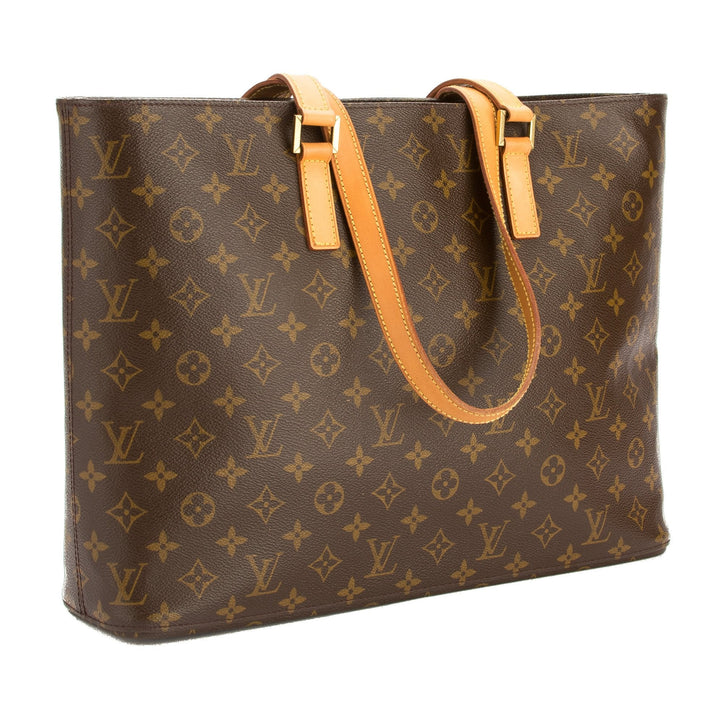 L*V Monogram Canvas Luco Tote Bag (Pre Owned)