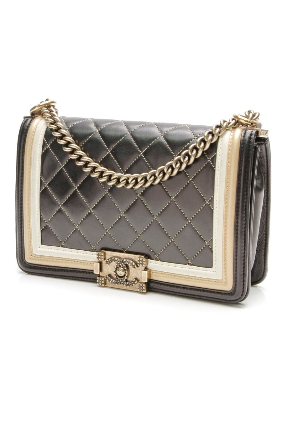 Boy Bag - Medium Tri-Color Paris-Versailles