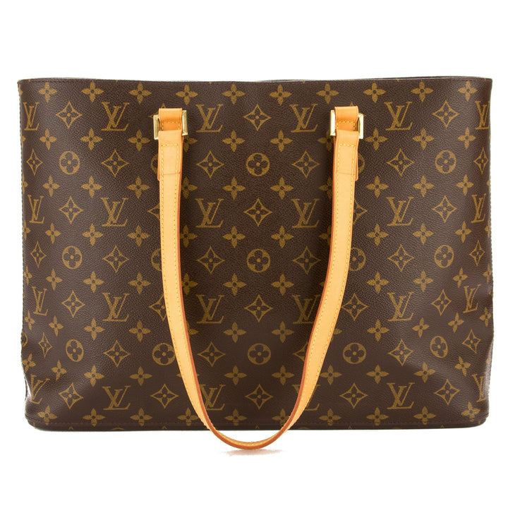 L*V Monogram Canvas Luco Tote Bag (Pre Owned)