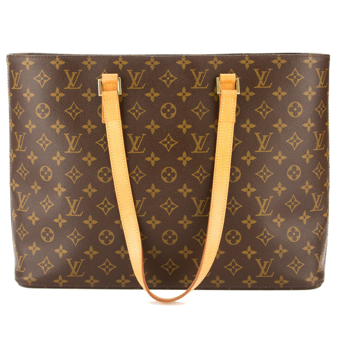 L*V Monogram Canvas Luco Tote Bag (Pre Owned)