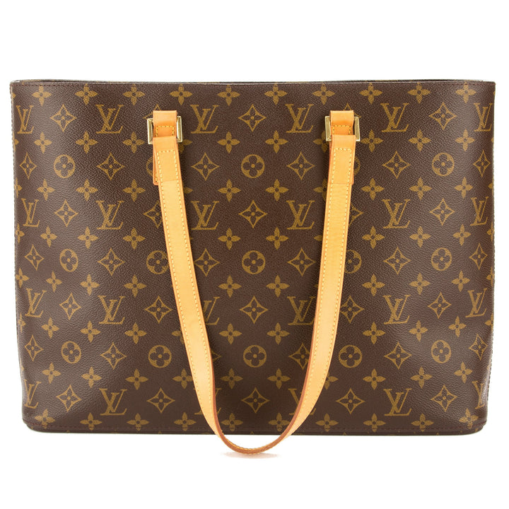 L*V Monogram Canvas Luco Tote Bag (Pre Owned)