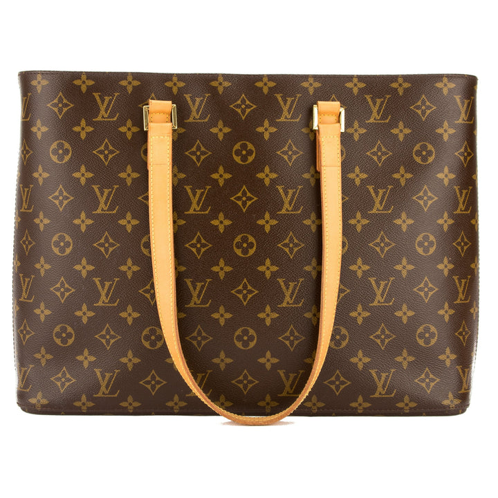 L*V Monogram Canvas Luco Tote Bag (Pre Owned)
