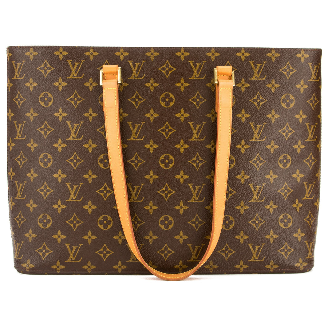 L*V Monogram Canvas Luco Tote Bag (Pre Owned)
