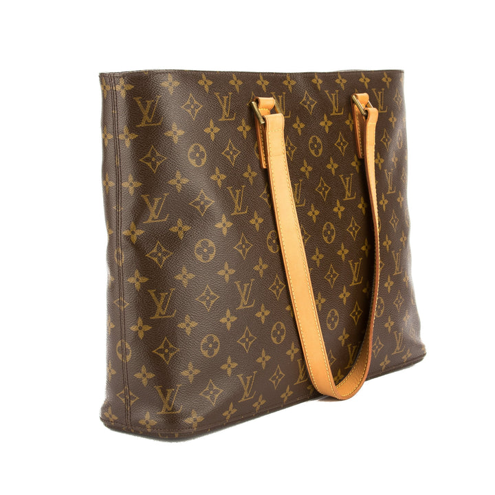 L*V Monogram Canvas Luco Tote Bag (Pre Owned)