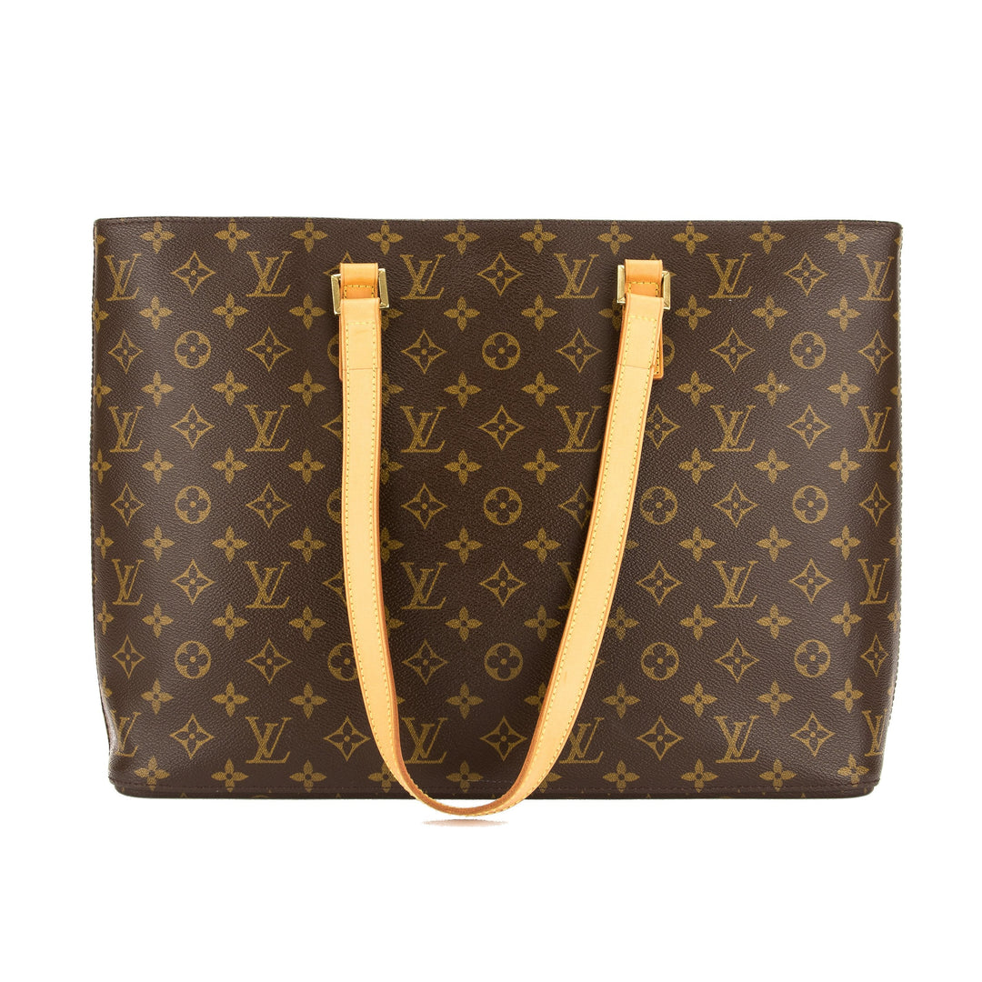 L*V Monogram Canvas Luco Tote Bag (Pre Owned)