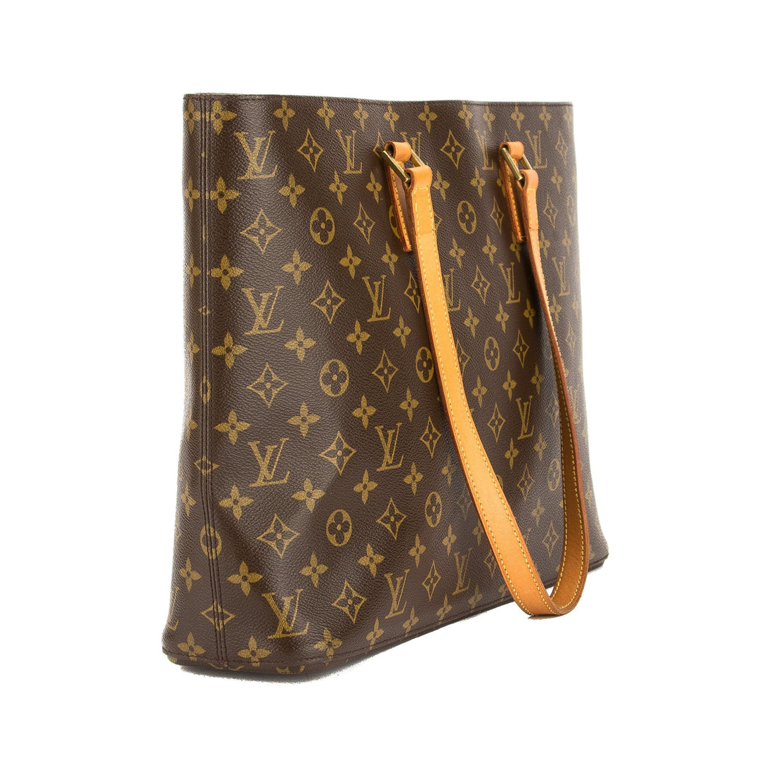 L*V Monogram Canvas Luco Tote Bag (Pre Owned)