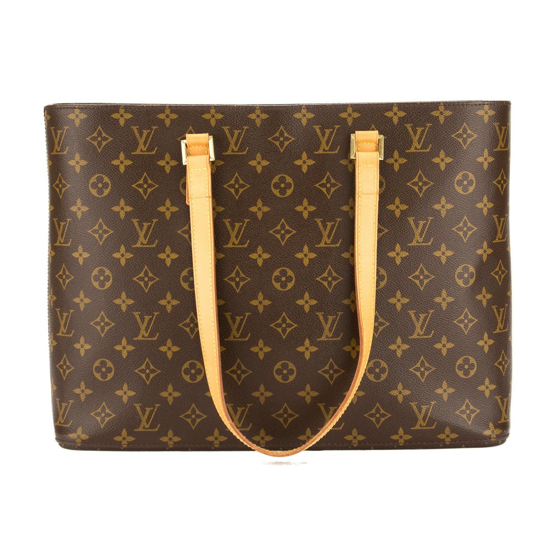 L*V Monogram Canvas Luco Tote Bag (Pre Owned)