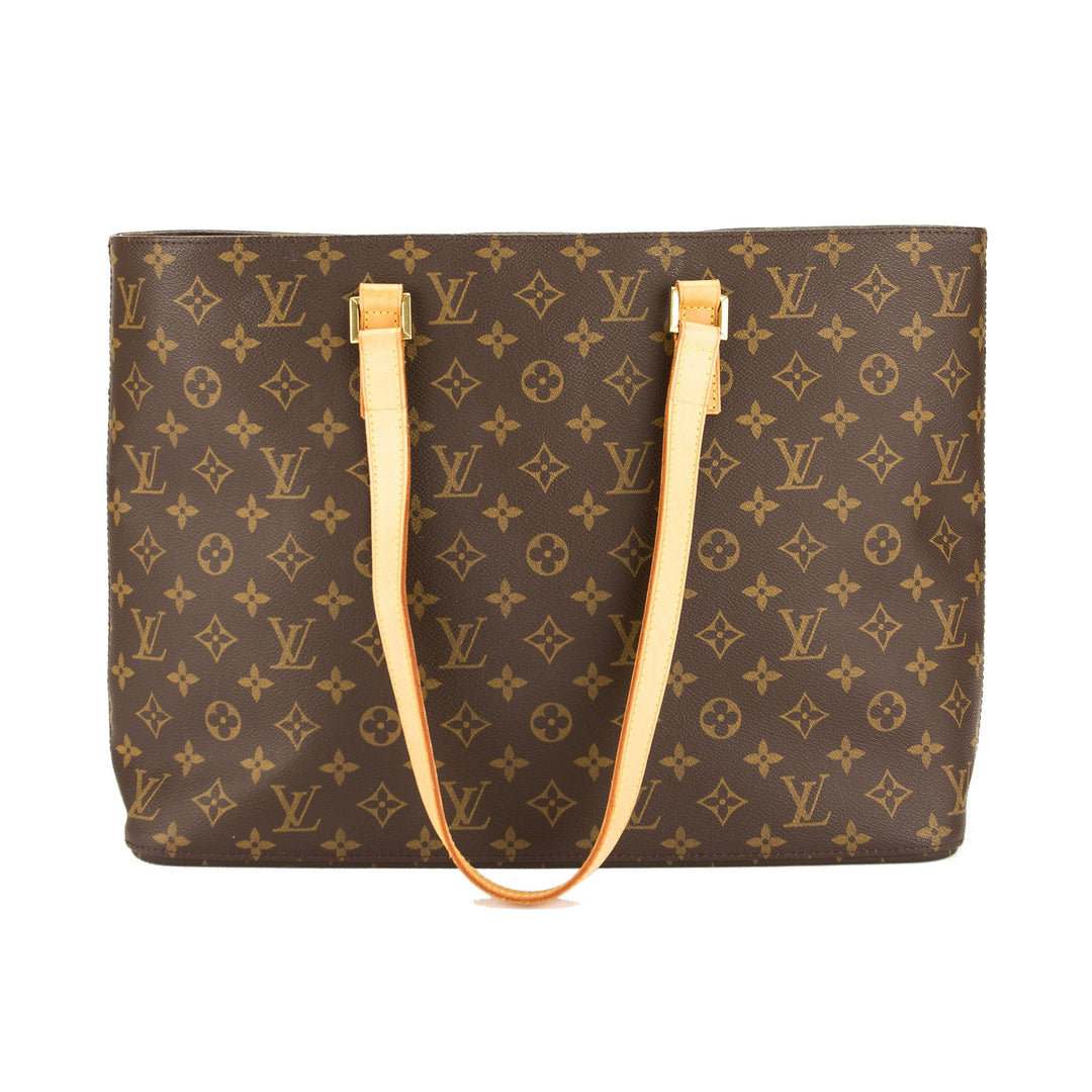 L*V Monogram Canvas Luco Tote Bag (Pre Owned)