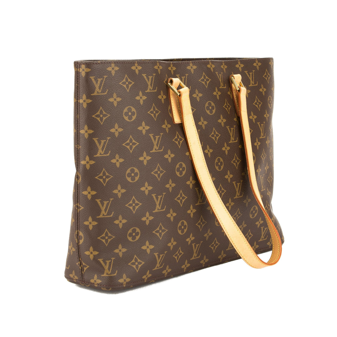 L*V Monogram Canvas Luco Tote Bag (Pre Owned)