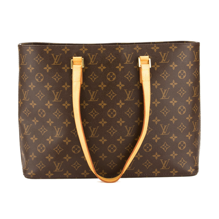 L*V Monogram Canvas Luco Tote Bag (Pre Owned)
