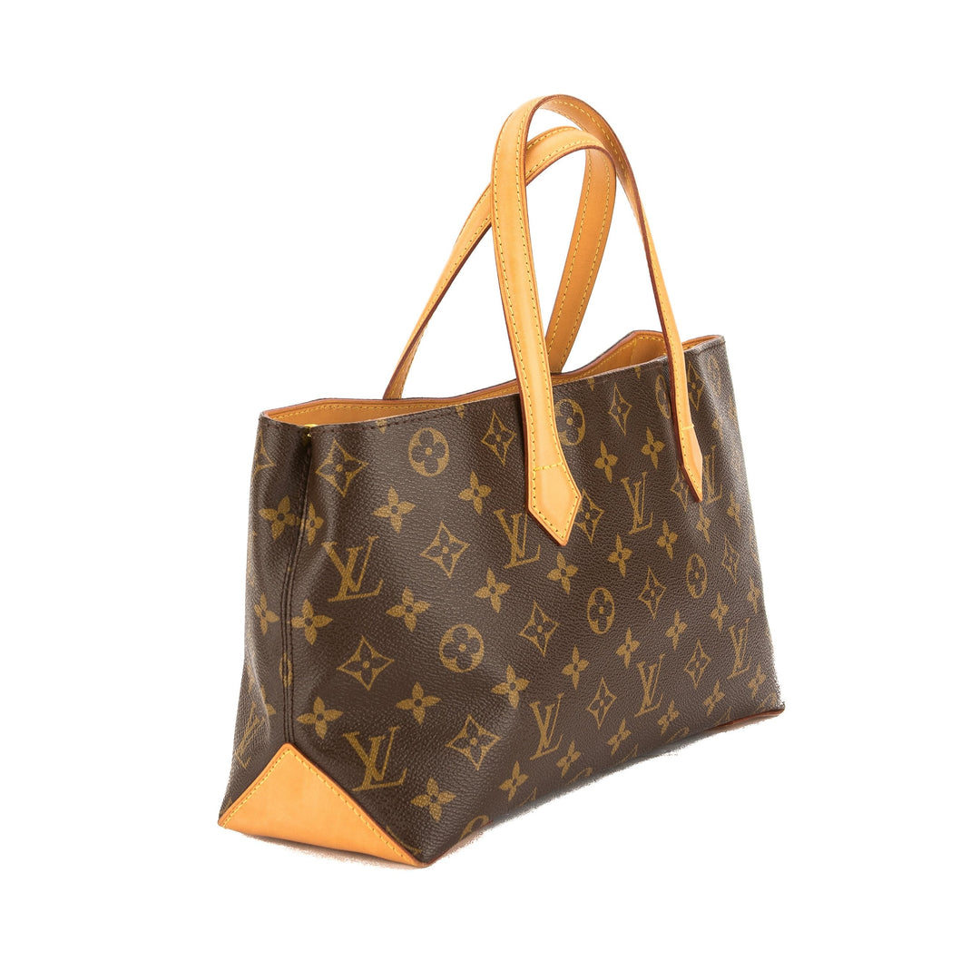 L*V Monogram Canvas Wilshire PM Tote Bag (Pre Owned)