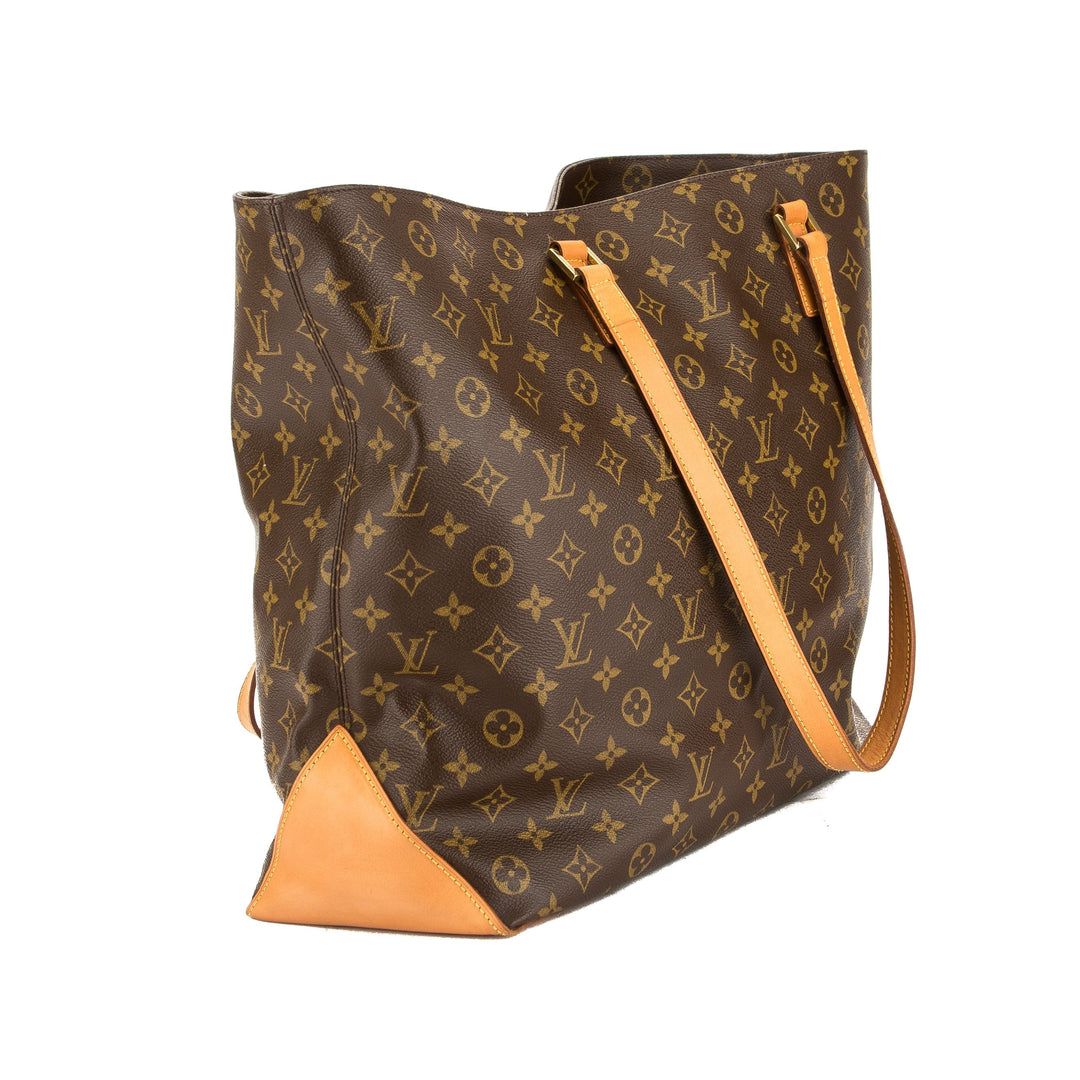 L*V Monogram Canvas Cabas Alto Tote Bag (Pre Owned)