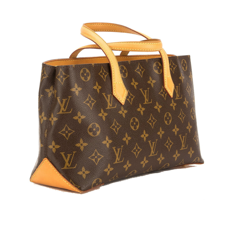 L*V Monogram Canvas Wilshire PM Tote Bag (Pre Owned)