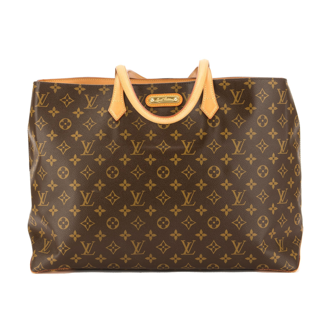 L*V Monogram Canvas Wilshire GM Tote Bag (Pre Owned)